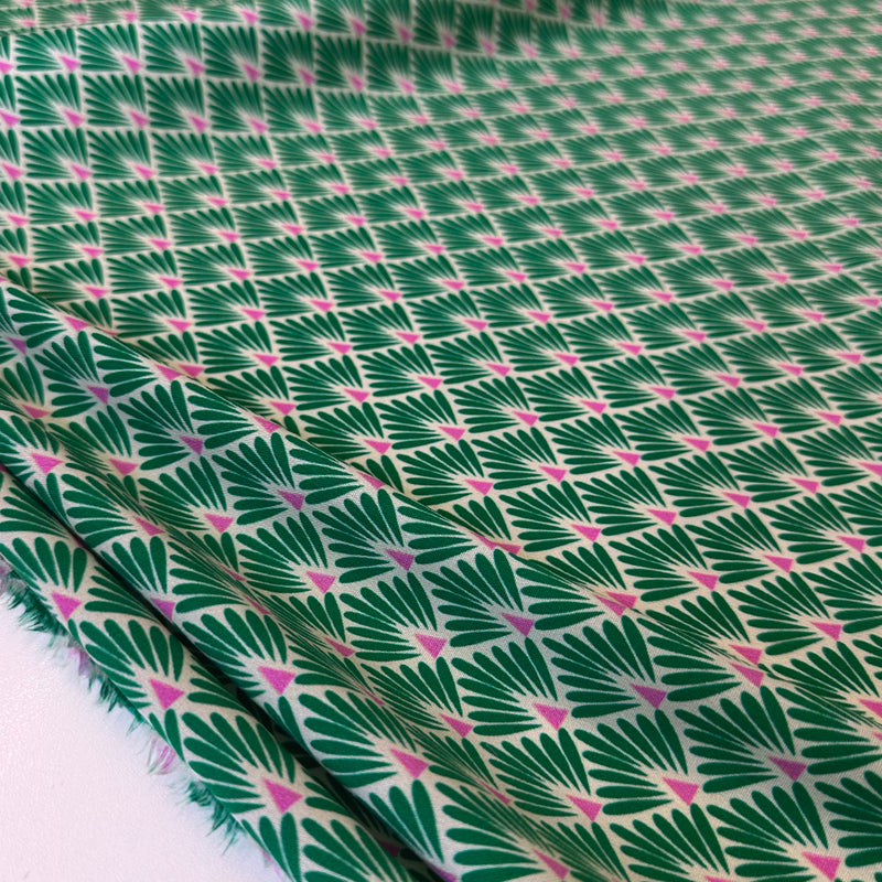 Tissu Toile Coton, Stretch - Géométrique, Odetta