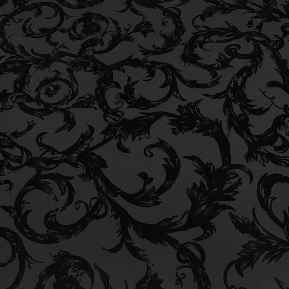 Tissu Taffetas Floqué - Emilia