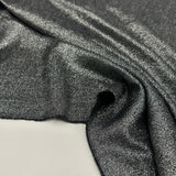 Tissu Tailleur, Laine Soie - Argent Métallisé, Astrea