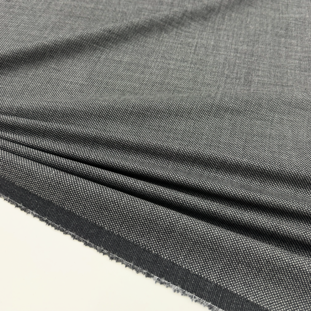Tissu Tailleur Grain de Caviar, Laine - Vyras
