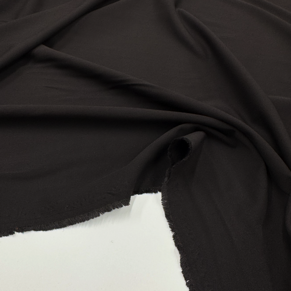 Tissu Tailleur Double Crêpe Stretch, Viscose - Aurena