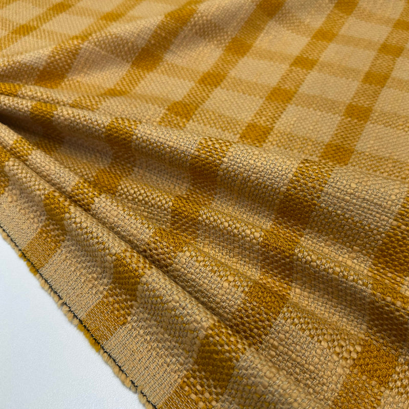 Tissu Tweed, Coton Viscose - Carreaux, Vivetta