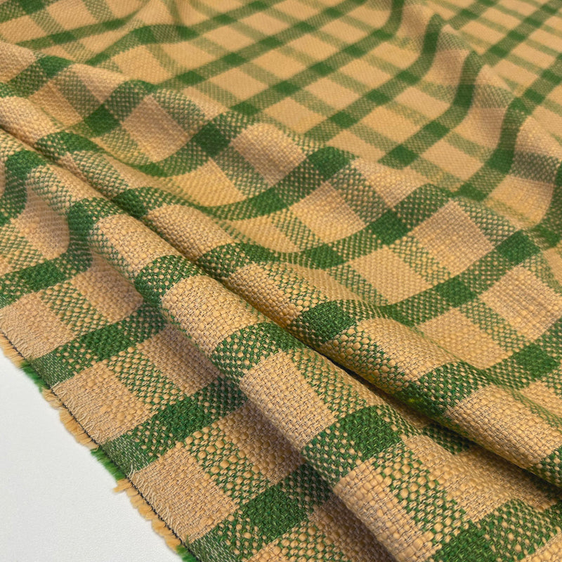 Tissu Tweed, Coton Viscose - Carreaux, Vivetta