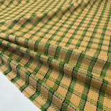 Tissu Tweed, Coton Viscose - Carreaux, Vivetta