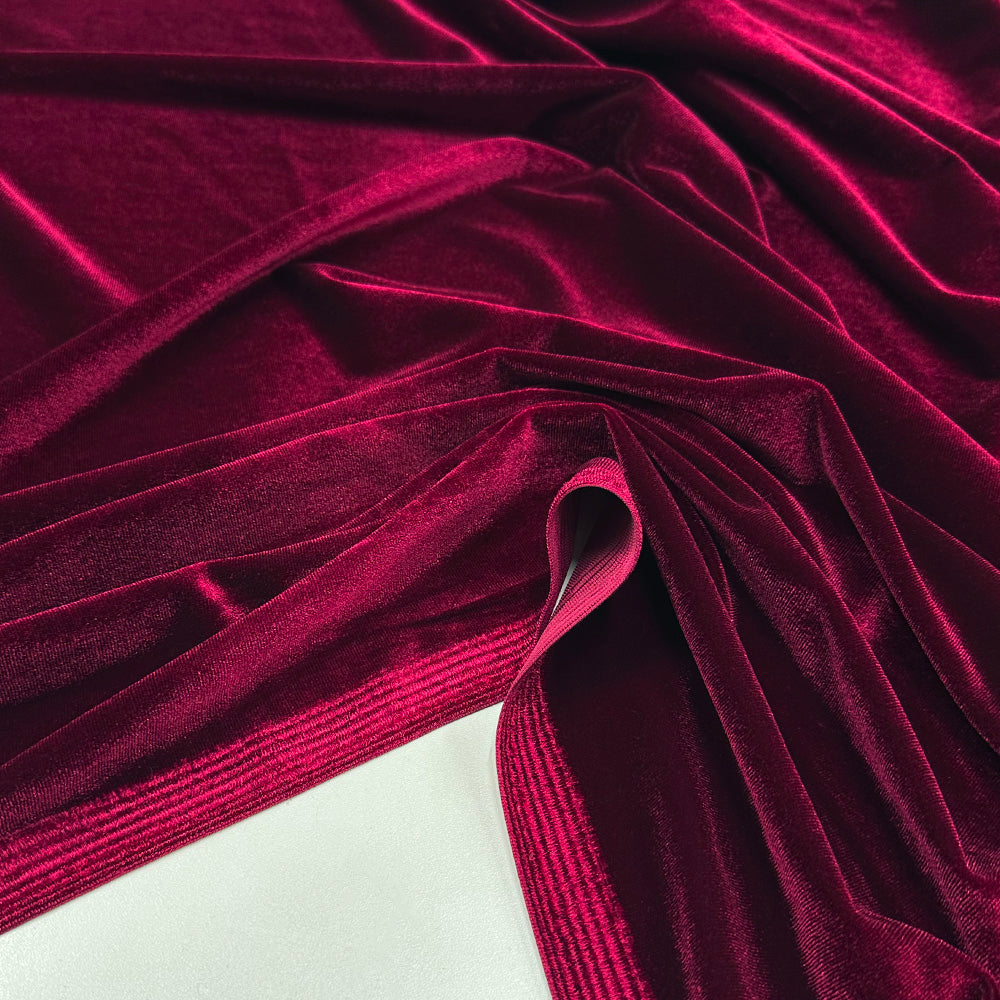 Tissu Velours Stretch - Divers coloris, Tetro