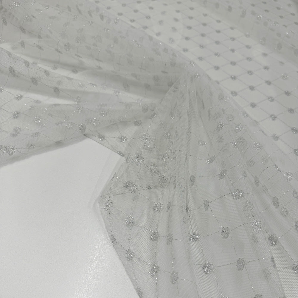 Tissu Tulle - Métallisé, Brillantezza