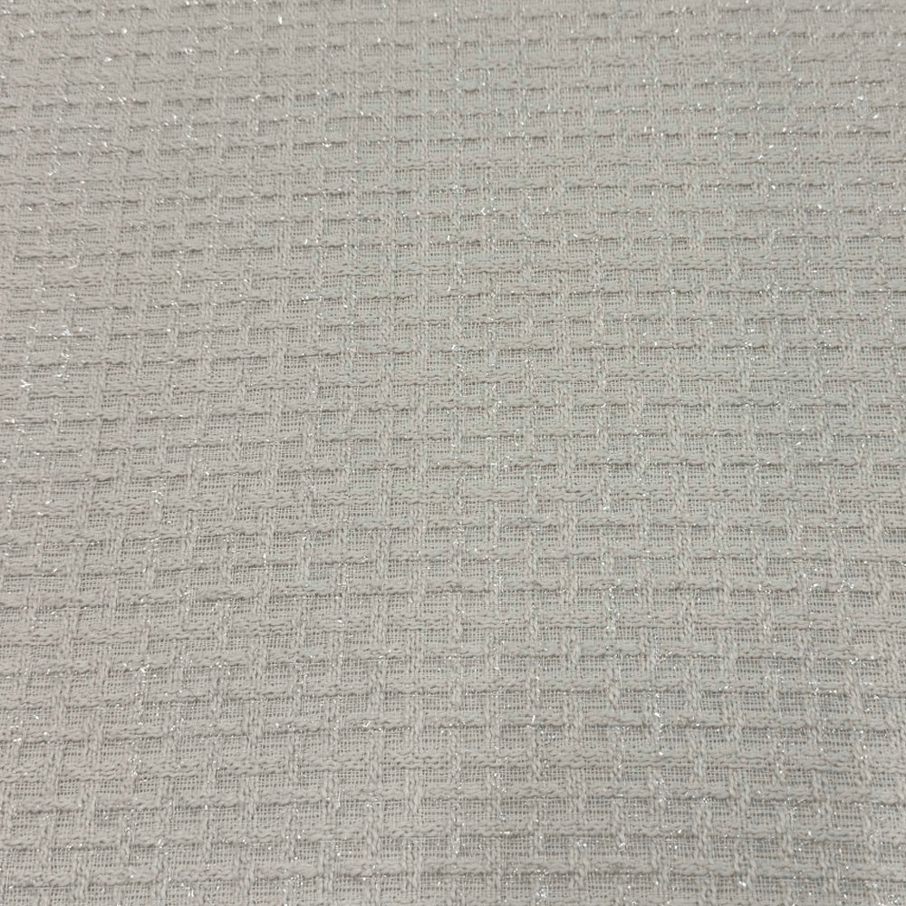 Tissu Tweed, Coton Viscose - Métallisé, Brera