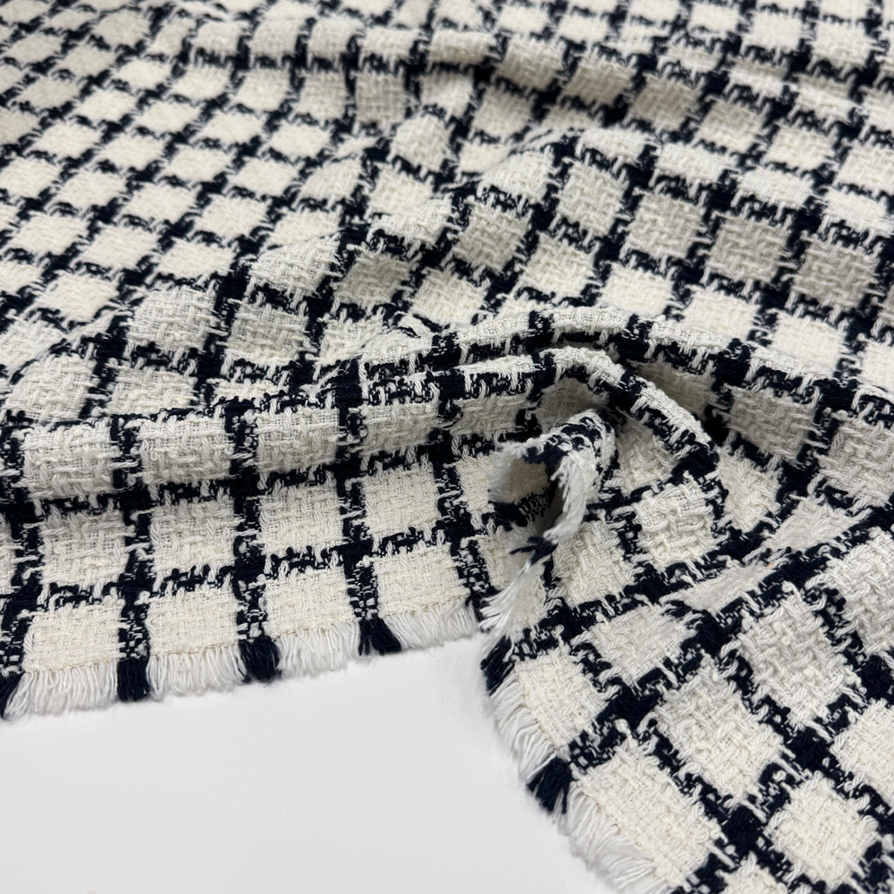 Tissu Tweed, Coton Viscose - Testaccio