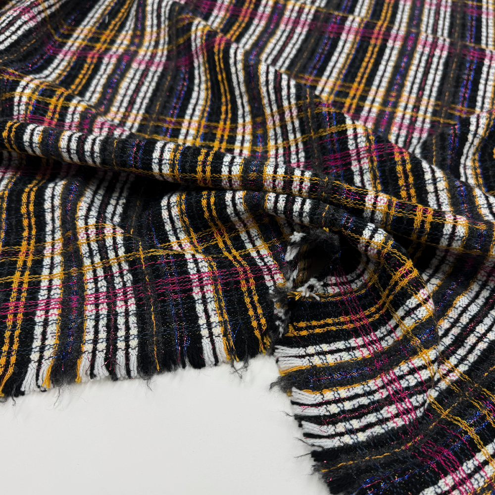 Tissu Tweed, Coton Viscose - Nova