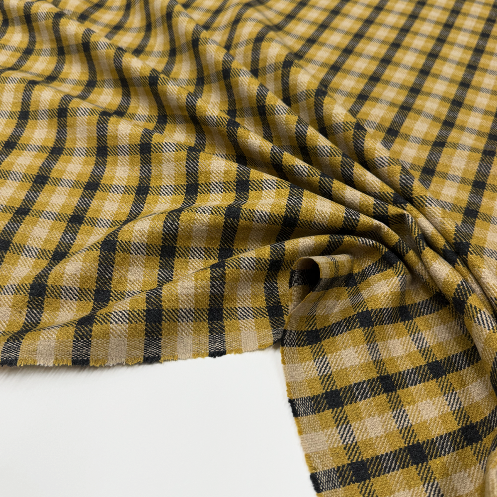 Tissu Tweed, Laine Régénérée - Triana