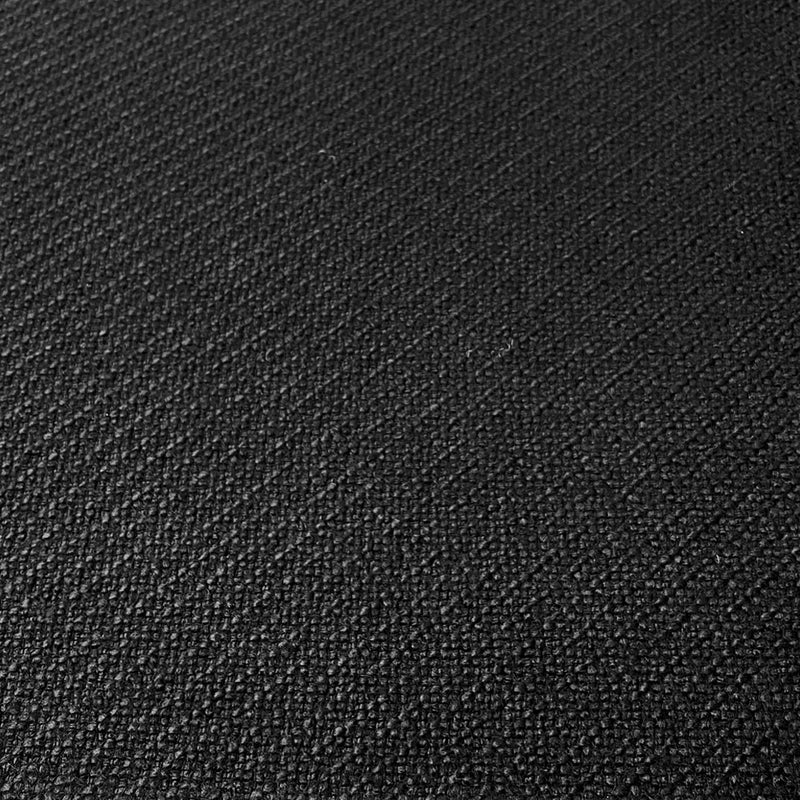 Tissu Tweed, Laine - Natté, Noir, Trieste