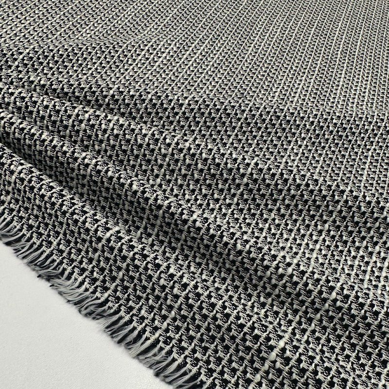 Tissu Tweed, Coton - Double Face 2 Coloris, Lunario