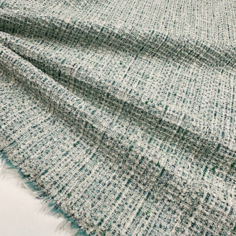 Tissu Maille Tweed, Polyester - Métallisé, Marelio