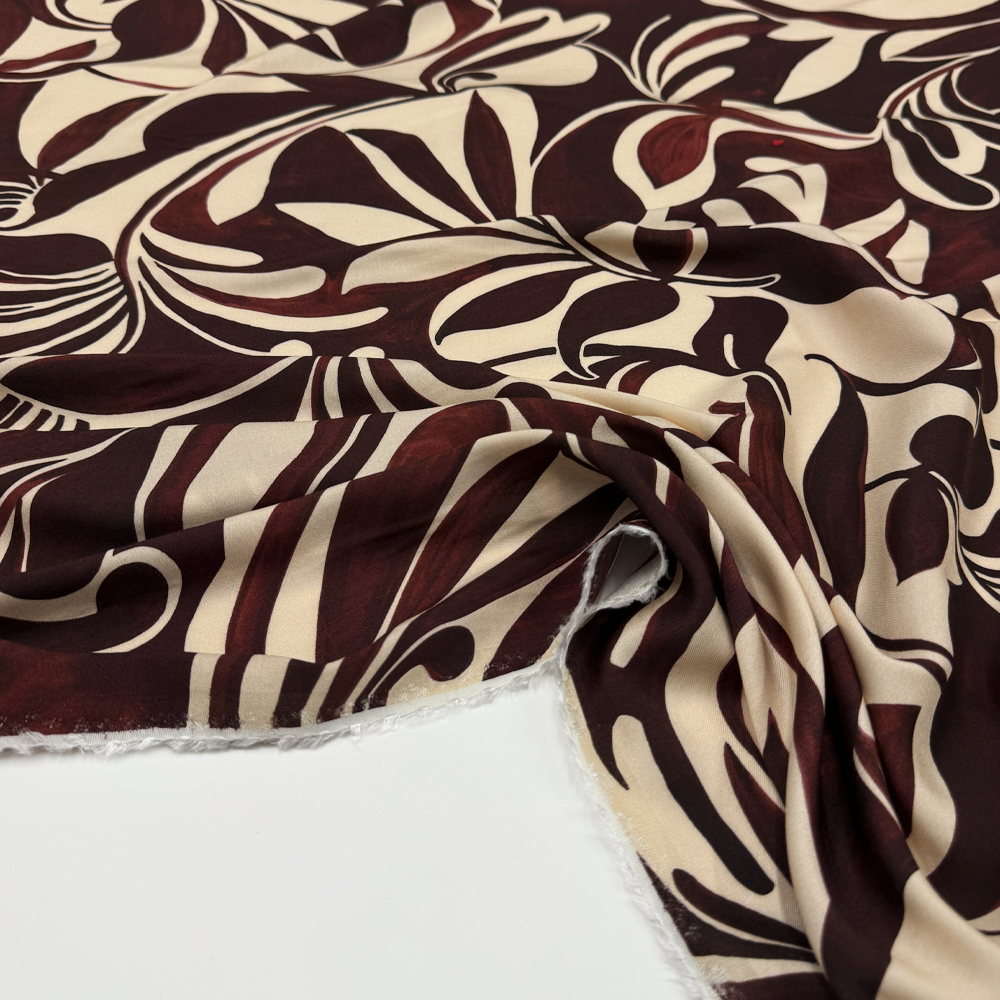 Tissu Twill, Viscose - Lyra