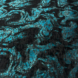 Tissu Velours Dévoré Stretch - Abstrait, Notelio