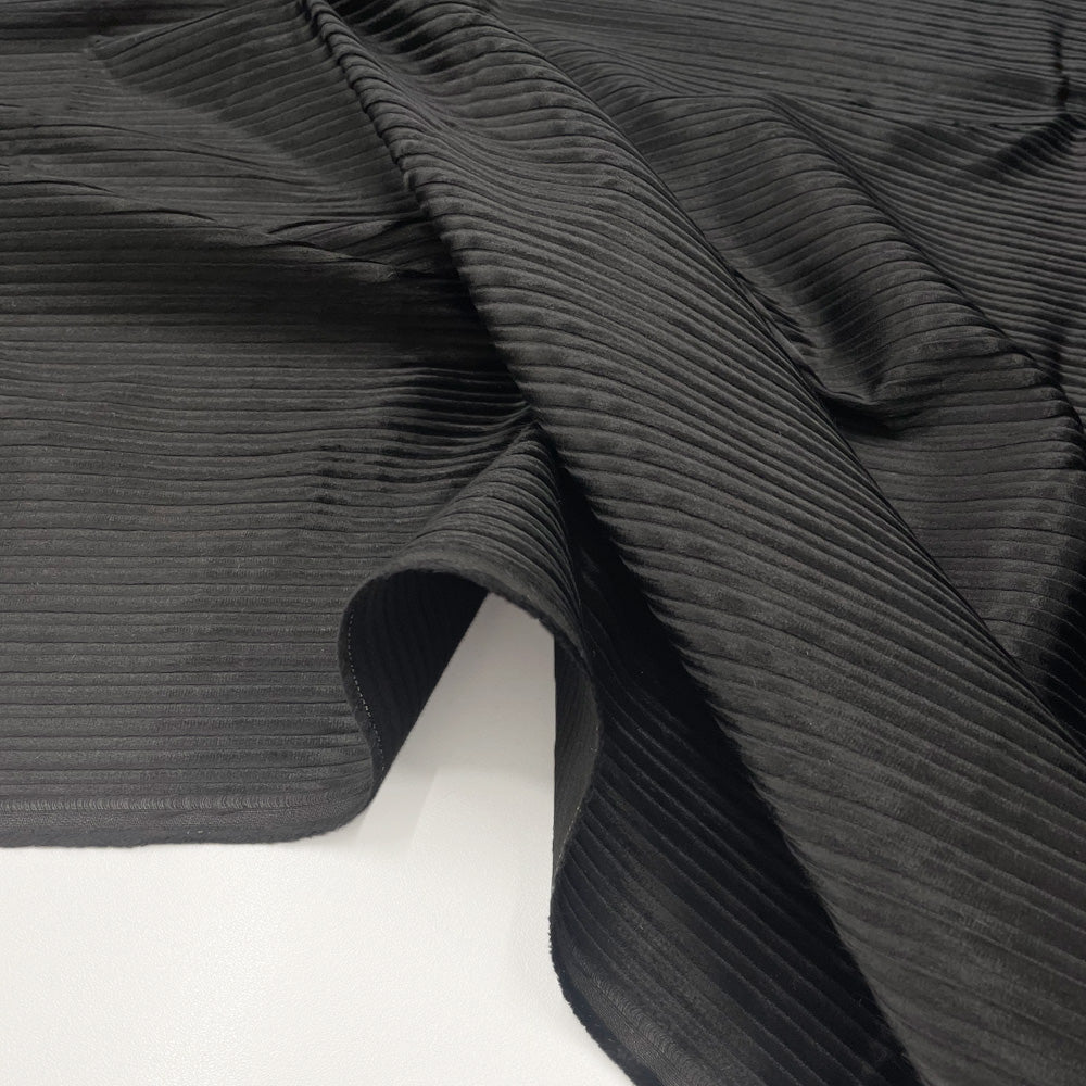 Tissu Velours Côtelé, Stretch Viscose Coton - Divers col, Cenni