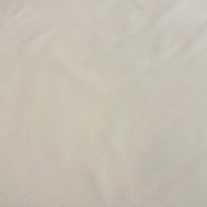 Tissu Velours Stretch Lisse, Coton - Creme, Avorio