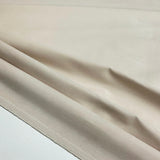 Tissu Velours Stretch Lisse, Coton - Creme, Avorio