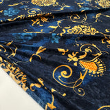 Tissu Velours Frappé - Baroque, Fravello