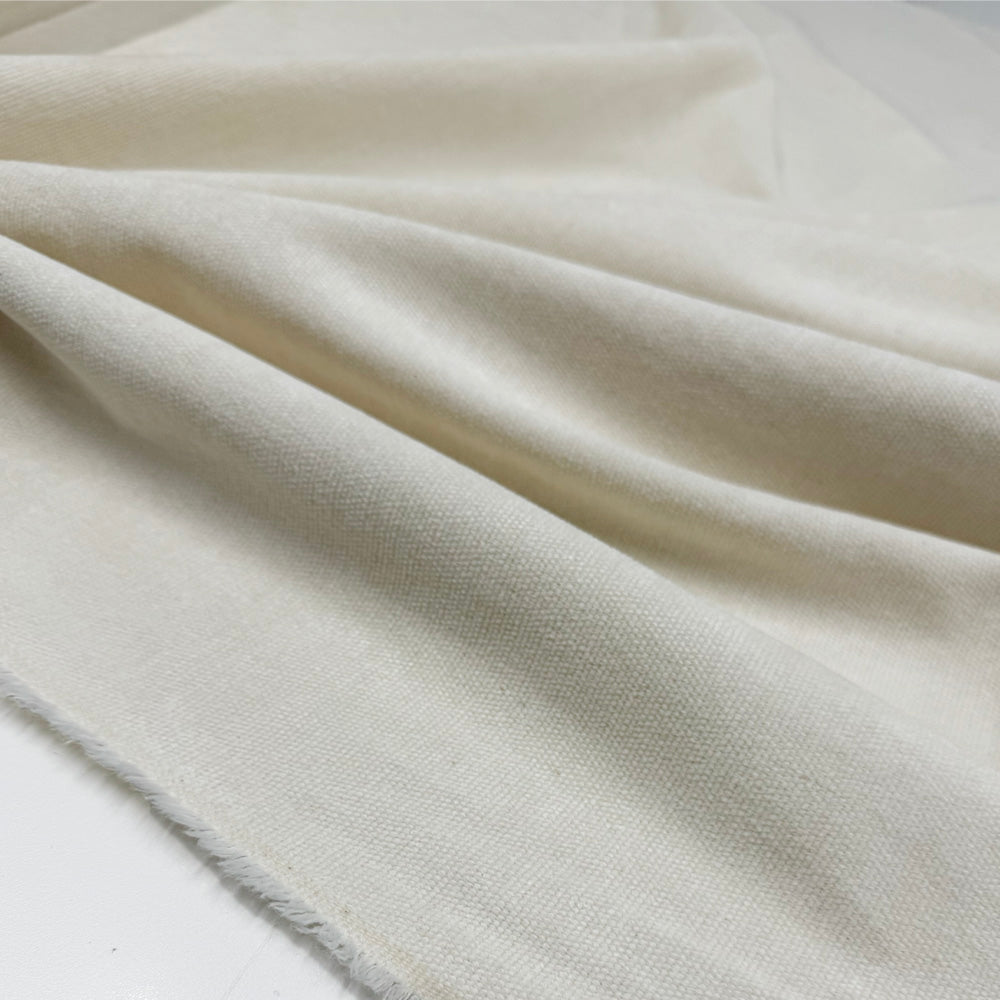 Tissu Velours Gratté, Coton - Alexa