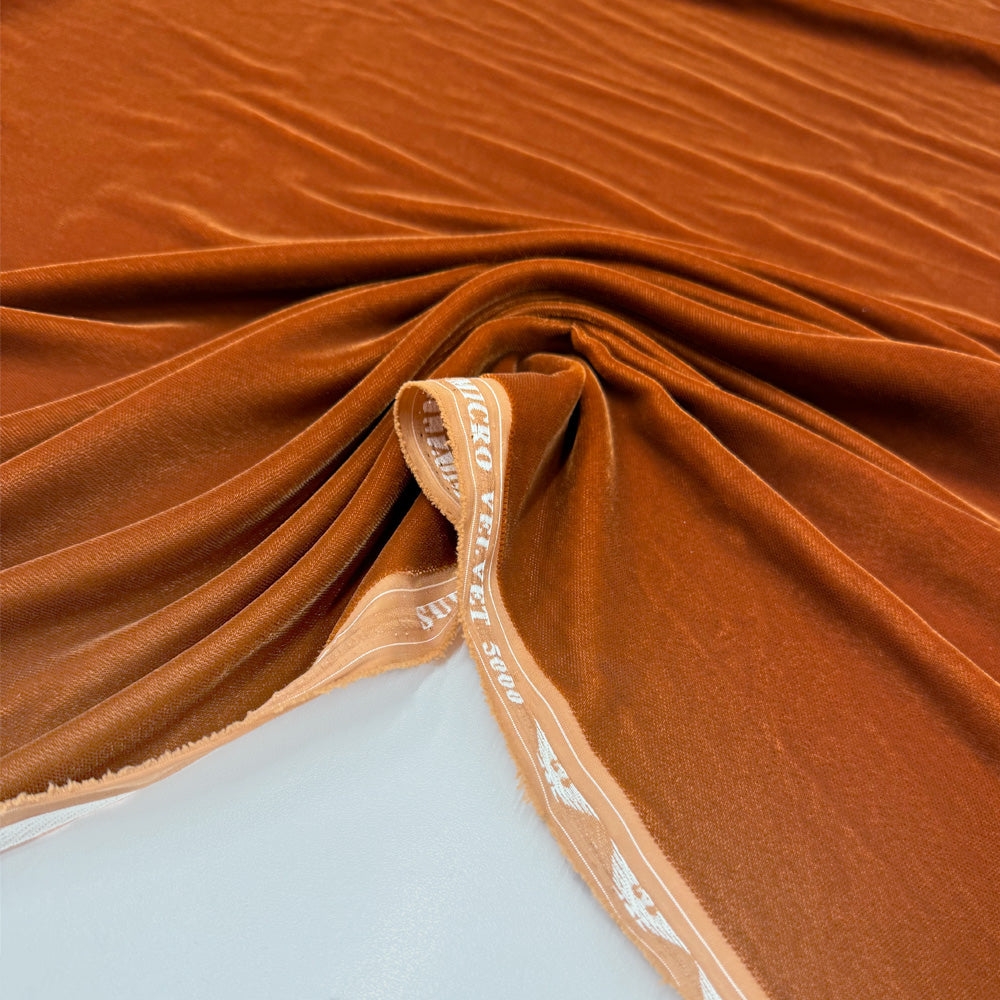 Tissu Micro-Velours - Divers col, Luna