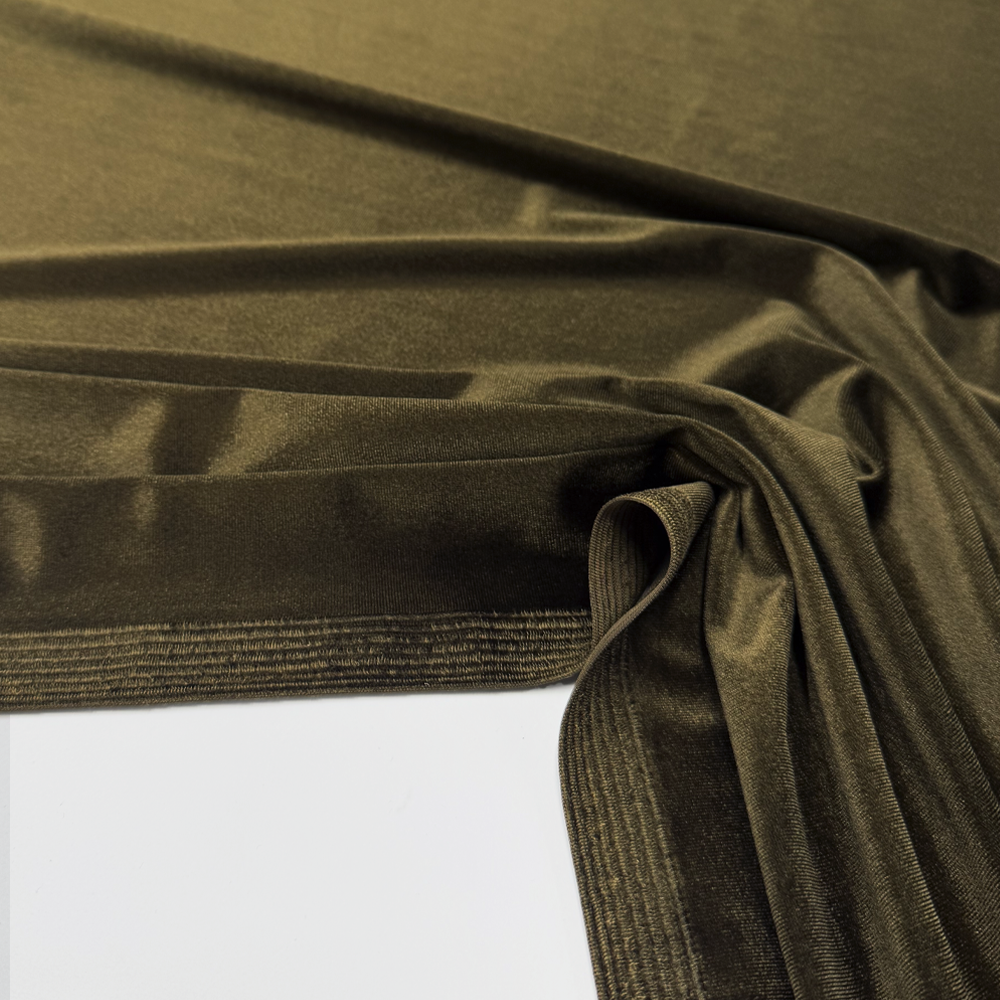 Tissu Maille Velours Stretch - Tetro