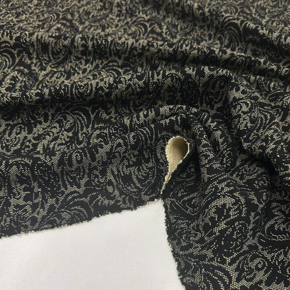 Tissu Maille, Viscose - Tissé Métallisé, Lira