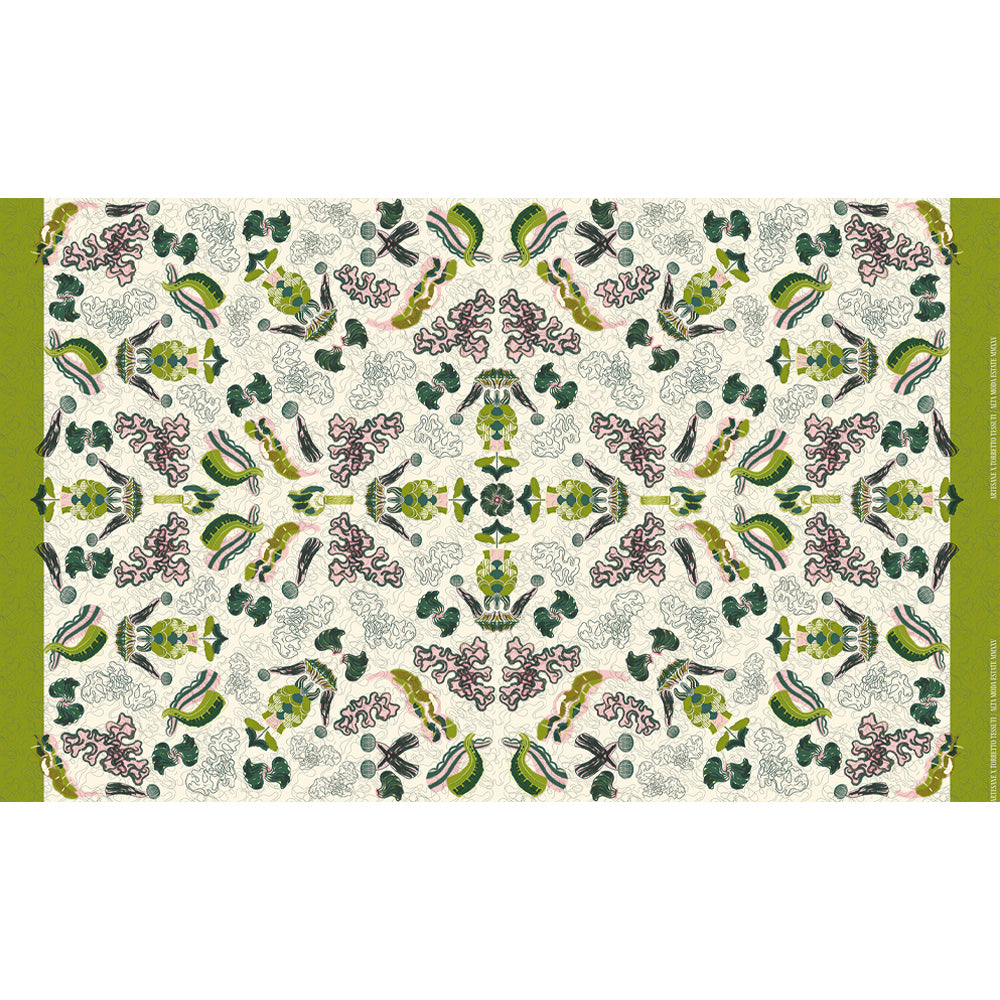 Tissu Twill Exclusif, Polyester Italien - Abstrait, Zoagli