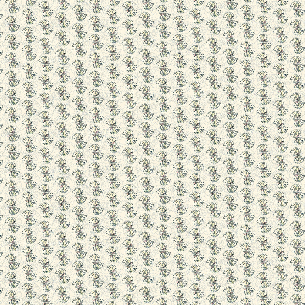 Tissu Popeline Exclusif, Coton - Abstrait, Recco