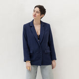 Kit Couture CAP Tailleur, Double Crêpe Viscose - Veste industrielle Greta