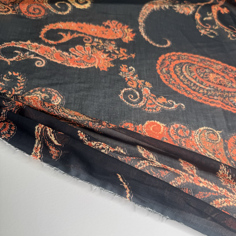 Tissu Voile, Coton - Sifflet