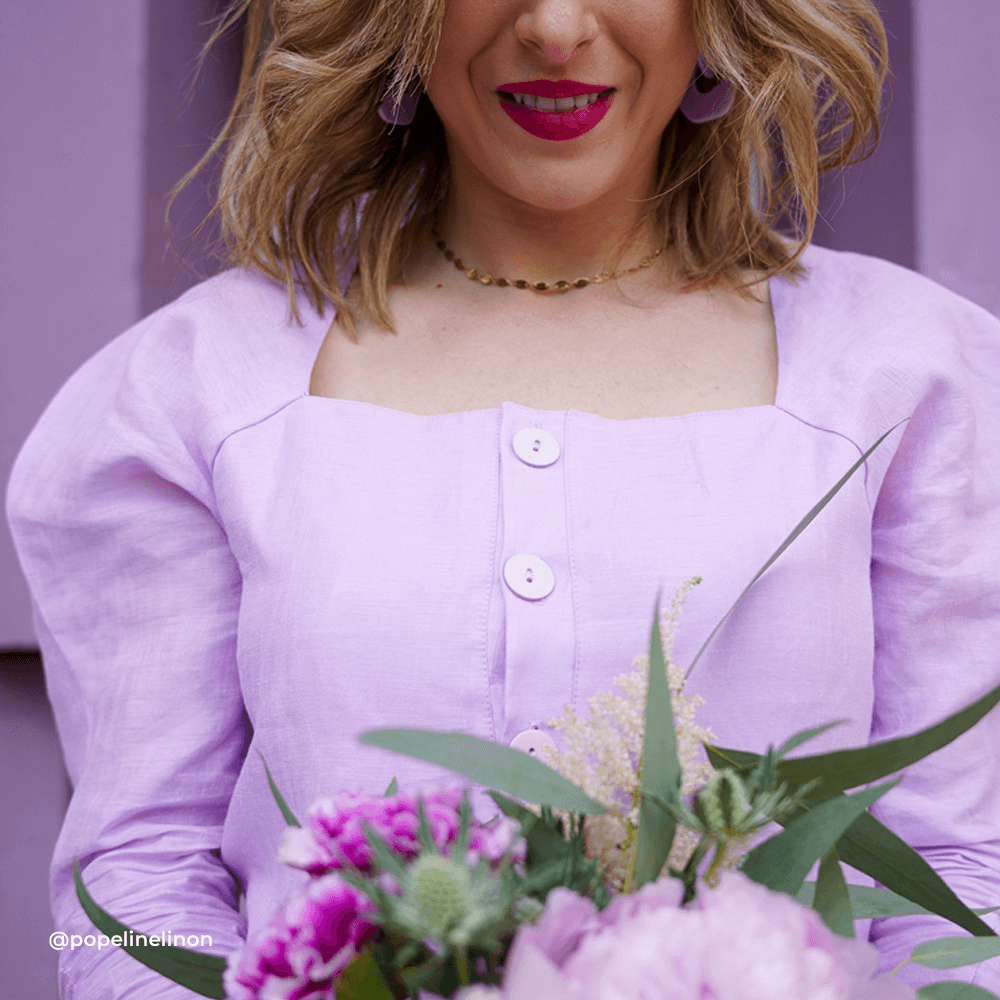 Tissu Organdi, Lin - Divers col, Monolit