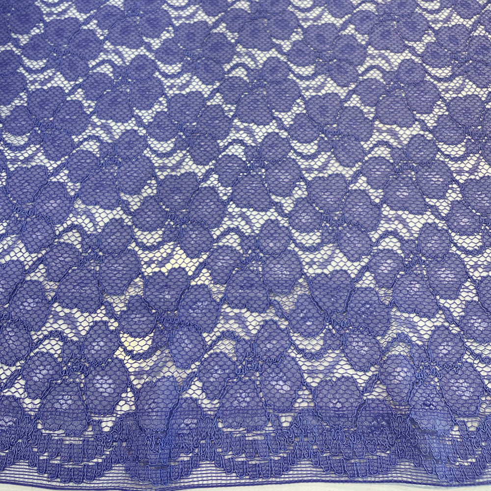 Lace fabric, viscose - Lavender, Giallo