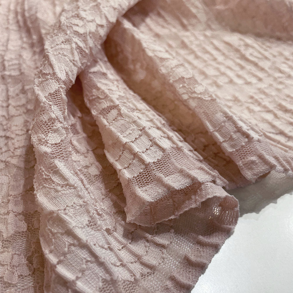 Dentelle Plissée, Stretch - Rose, Miravet