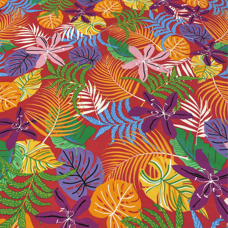 Tissu Crêpe, Viscose - 2 coloris, Tropicala