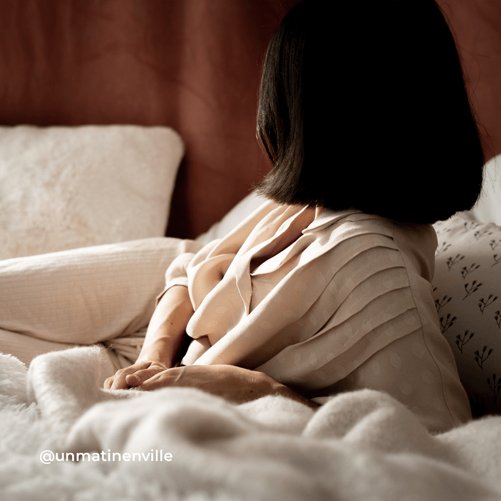 Tissu Crêpe, Viscose - Pois Nude, Orazio