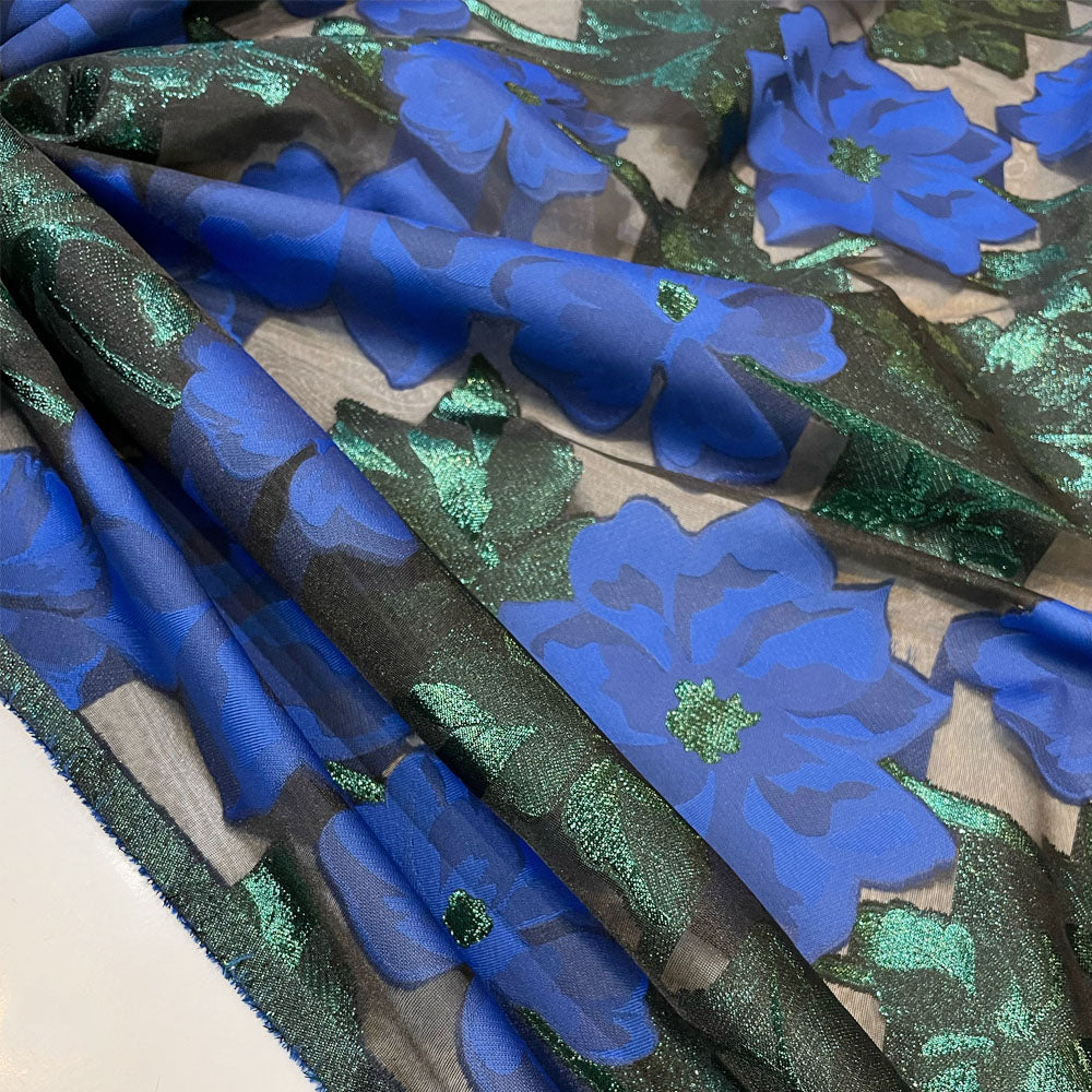 Tissu Organza Floral - Floral, Renetta