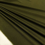 Tissu Crêpe de Polyester Vert Made in Italy, à retrouver dés maintenant sur tessuti.fr