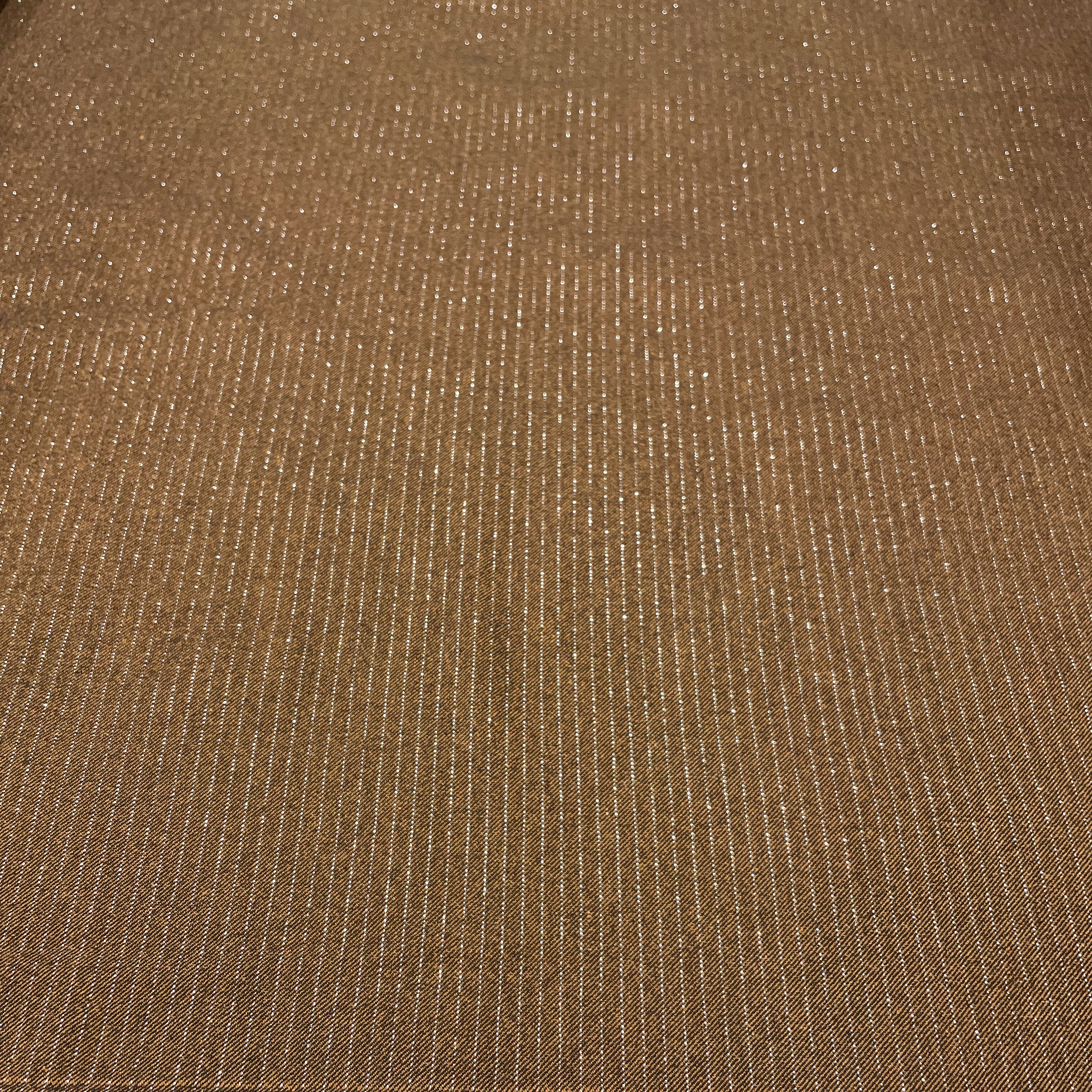 Brown Polyester and Viscose fabric, to find now on en.tessuti.fr
