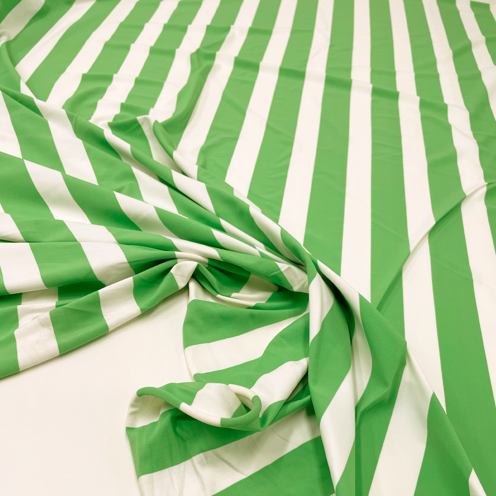 Tissu Jersey, Lycra Maillot - Rayé, Ischia