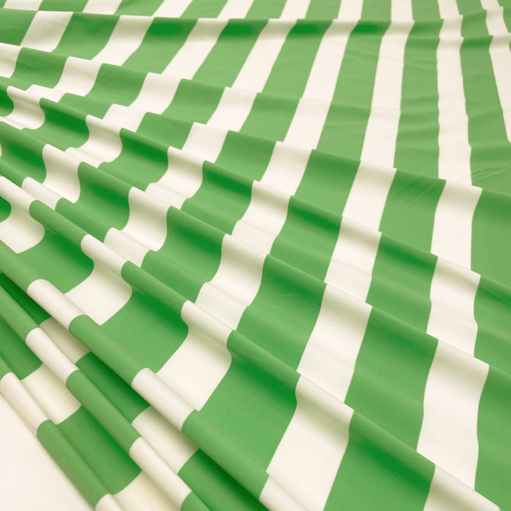 Tissu Jersey, Lycra Maillot - Rayé, Ischia