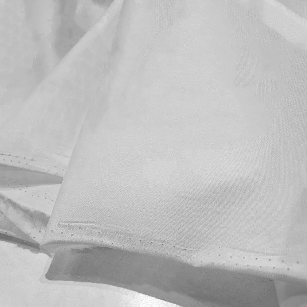 Tissu Popeline, Coton - Blanc naturel, Amelia