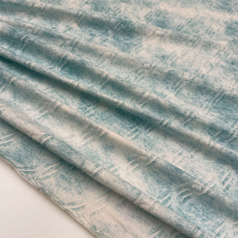 Tissu Jersey, Lycra Maillot - Tie-and-dye Texturé, Chiara