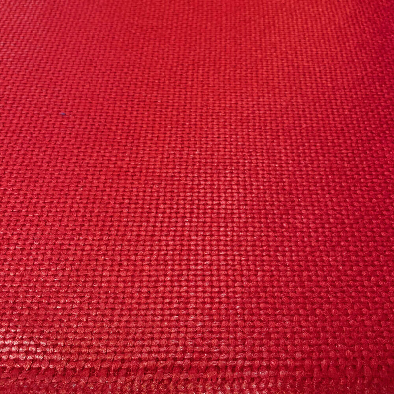 Tissu Tweed Natté - Rouge Enduit