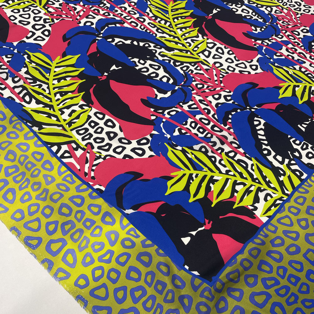 Carré de satin de soie - Tropical, Doucerea