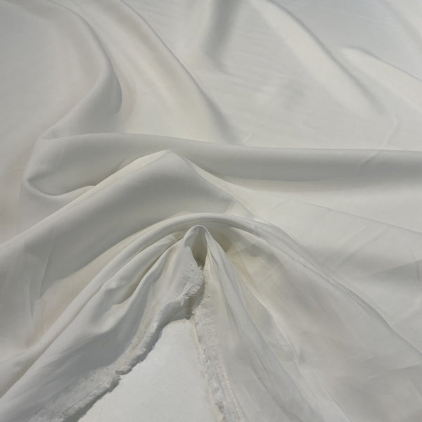 Tissu Tencel - Blanc