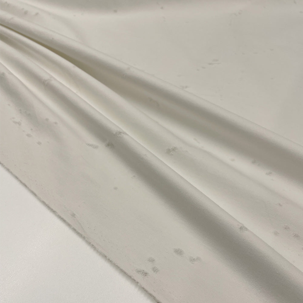 Tissu Denim Léger Stretch, Coton - Dévoré, Pio