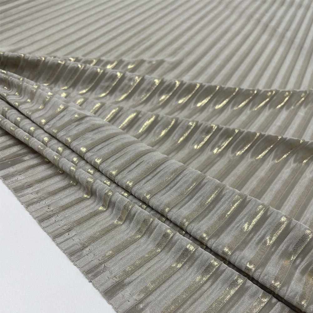 Tissu Plissé - Argent Divers col, Carpegna