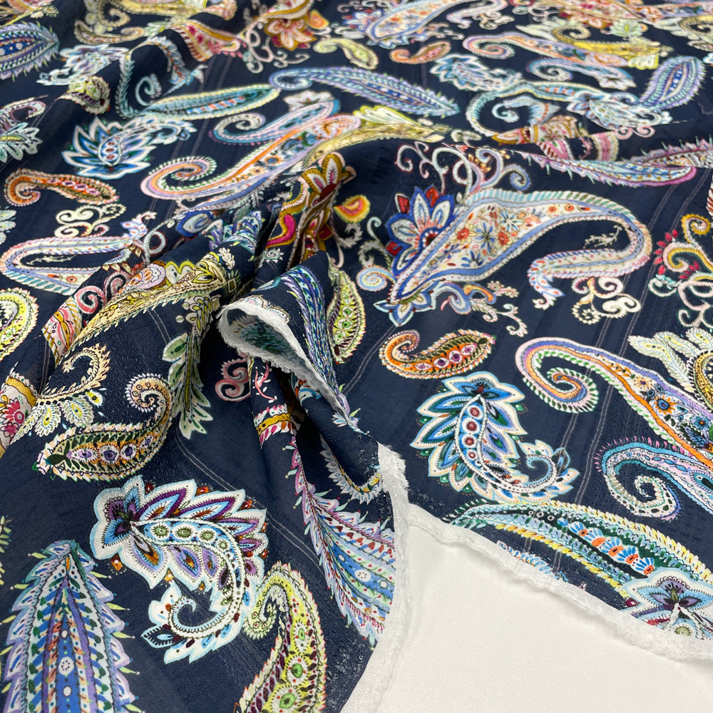 Tissu Rayonne - Cachemire, Indù