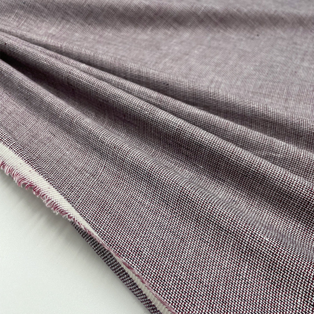 Tissu demi-natté, lin - 2 coloris, Mattia